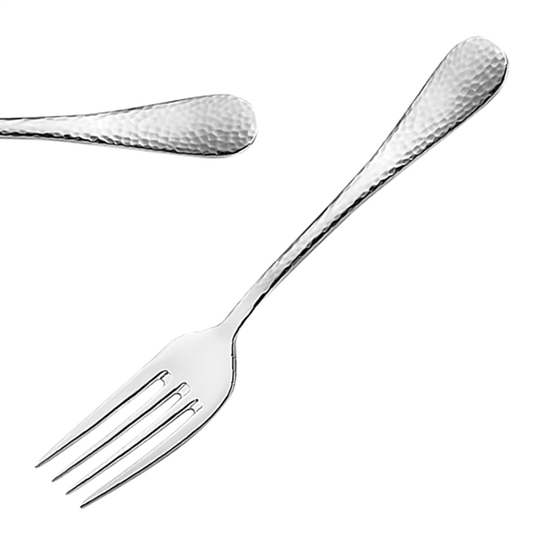 Amefa Sierra Cake Fork Hammered (Pack 12) (B2B)