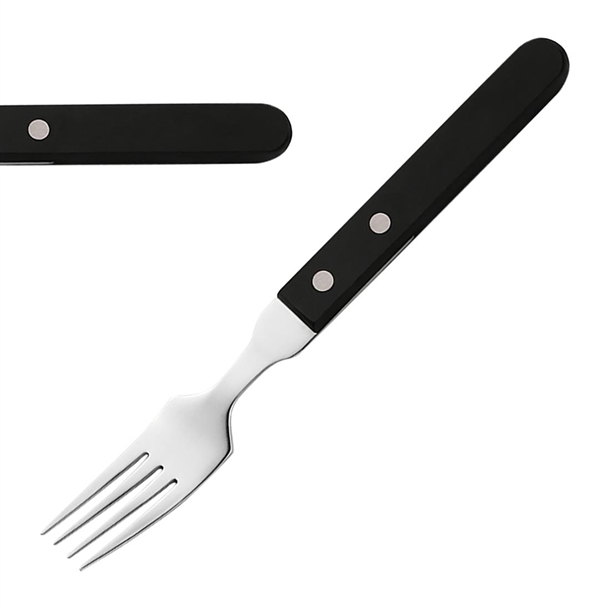 Amefa Black 2 Rivet Fork (Pack 12) (B2B)