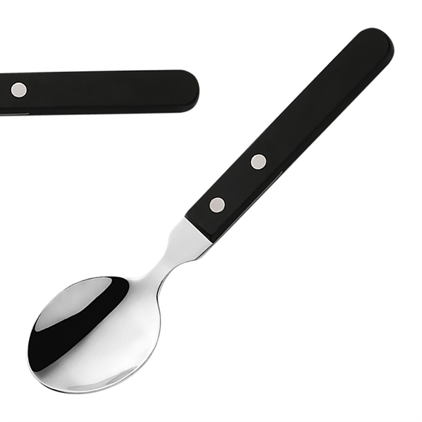 Amefa Black 2 Rivet Spoon (Pack 12) (B2B)