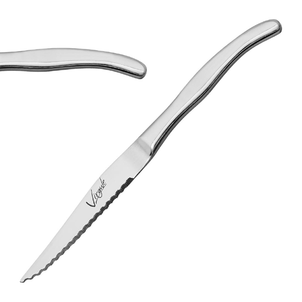 Amefa Virgule Steak Knife Mirror (Pack 12) (B2B)