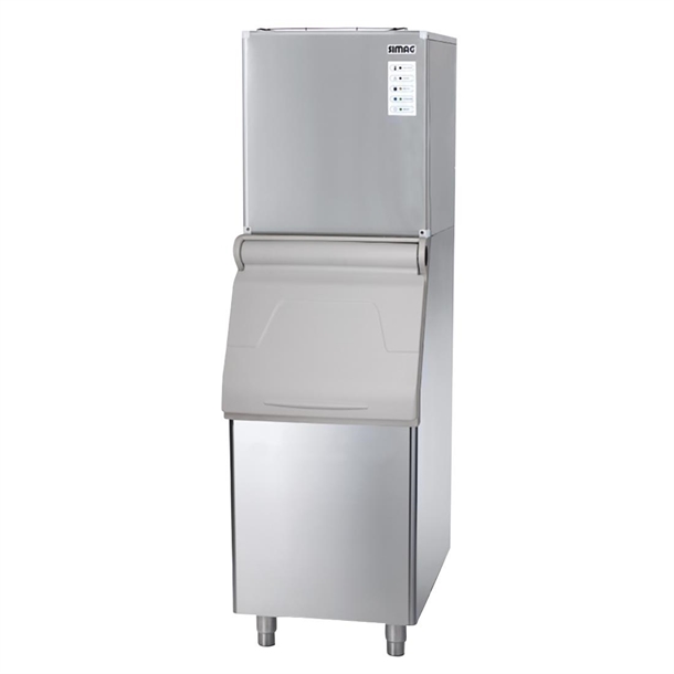 SIMAG SVH 222 Full Cube Ice Machine with R130 Bin - 1.2kW (Direct)