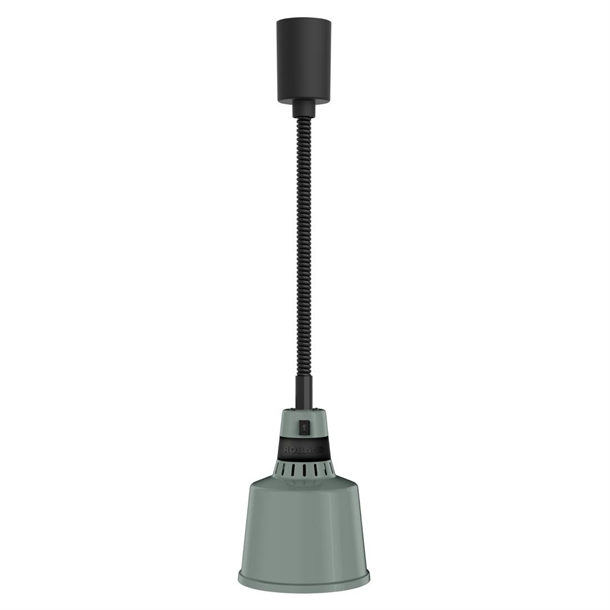 Roband PR20SG Retractable Sage Pendant Heat Lamp - 275W (Direct)
