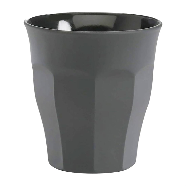 Duralex Picardie Tumbler Soft Touch Glass Black - 90ml (Box 6) (B2B)