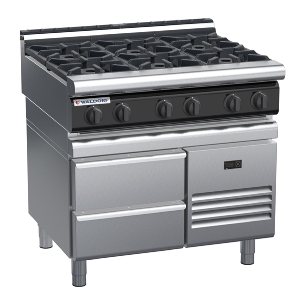 Waldorf RN8600GL-LS Gas Cooktop on Leg Stand - 900mm (Direct)