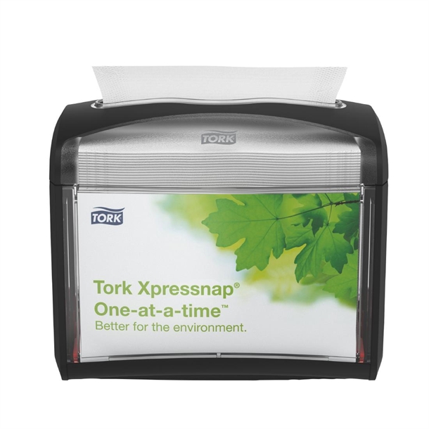 Tork Xpressnap Table Top Dispenser Black N4 (B2B)