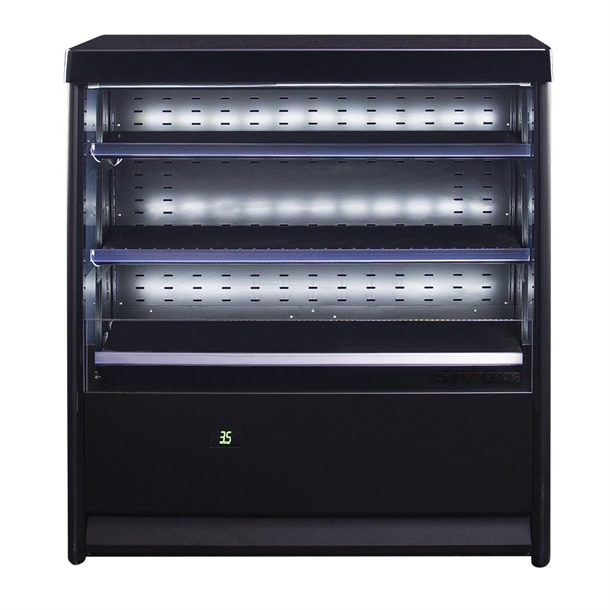 SKOPE Open Deck Fridge OD460N - Black (Direct)