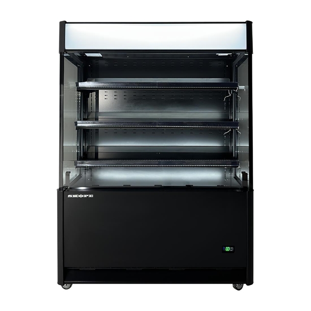 SKOPE Open Deck Fridge OD720N - Black (Direct)