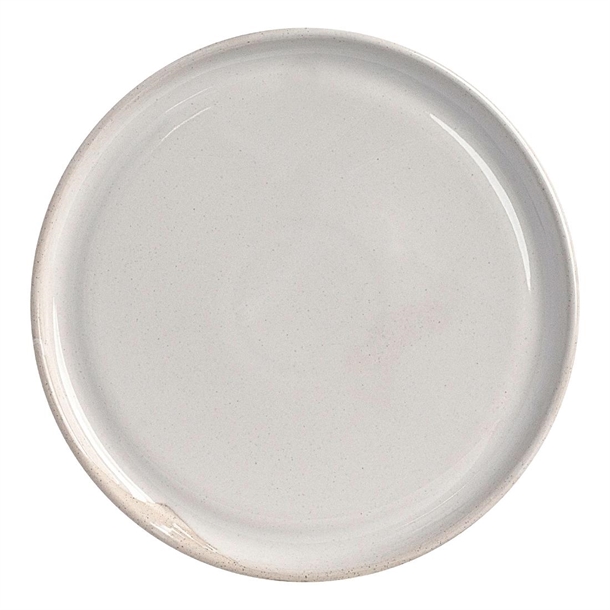 Pottr Gembrook Flat Coupe Plate White - 200mm (Box 6) (B2B)