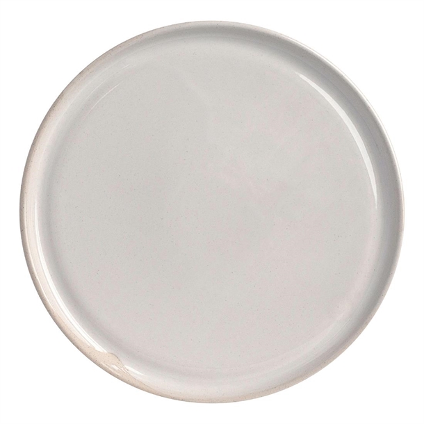 Pottr Gembrook Flat Coupe Plate White - 230mm (Box 6) (B2B)