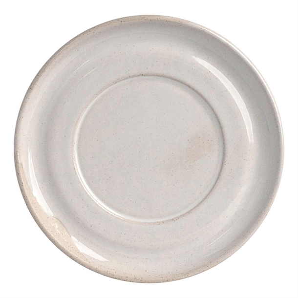 Pottr Gembrook Saucer White - 150mm (Box 6) (B2B)