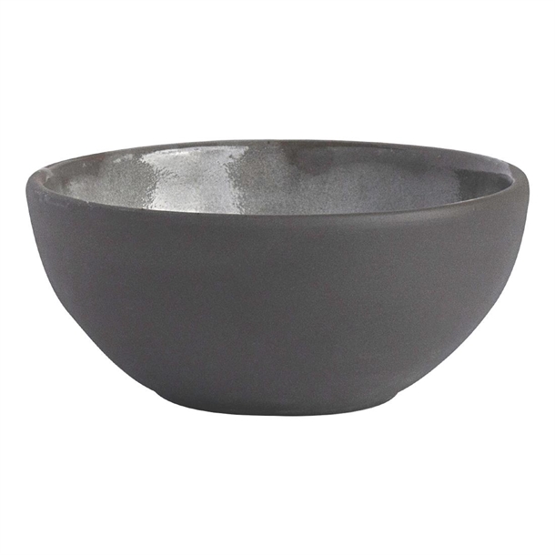 Pottr Gembrook Rice Bowl Grey - 120x50mm (Box 6) (B2B)
