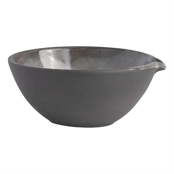 Pottr Gembrook Bowl with Spout Grey - 120x50mm (Box 6) (B2B)