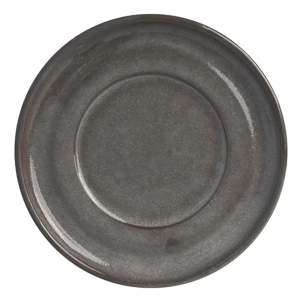 Pottr Gembrook Saucer Grey - 150mm (Box 6) (B2B)