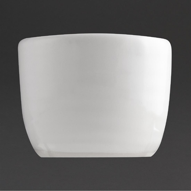 Pottr Butler Round Stackable Bowl White - 90mm (Box 6) (B2B)