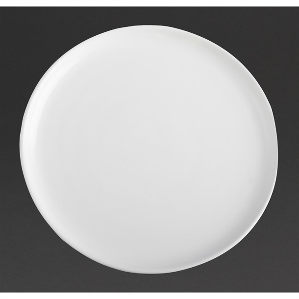 Pottr Aspen Flat Coupe Plate White - 230mm (Box 4) (B2B)
