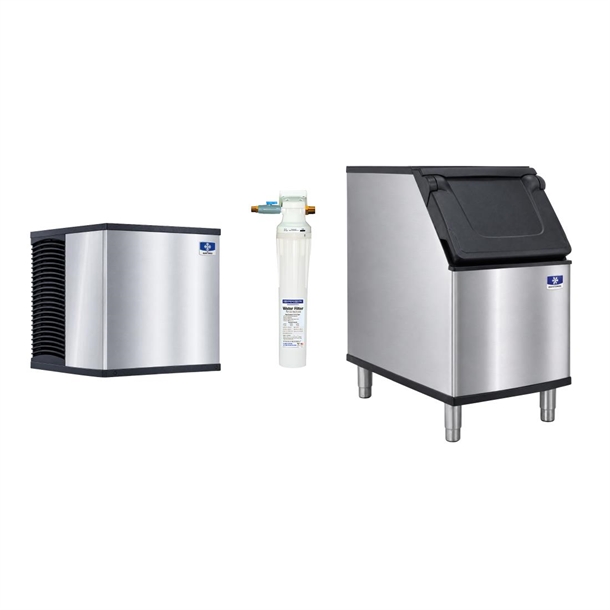 Manitowoc M Series Modular M420 7.3kg/hr with D320 Bin & Water Filter (B2B)