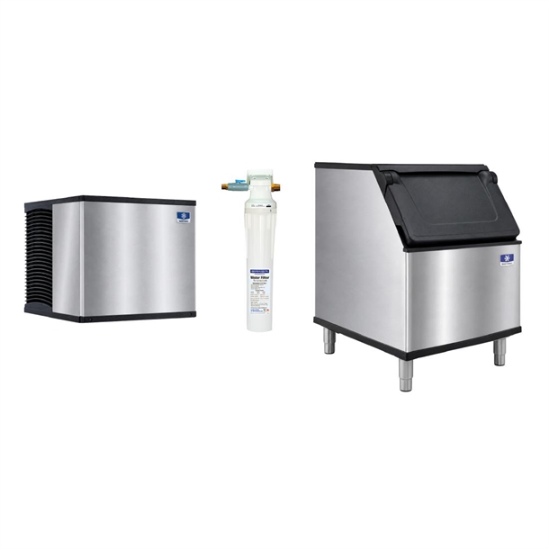 Manitowoc M Series Modular M500 8.9kg/hr with D400 Bin & Water Filter (B2B)