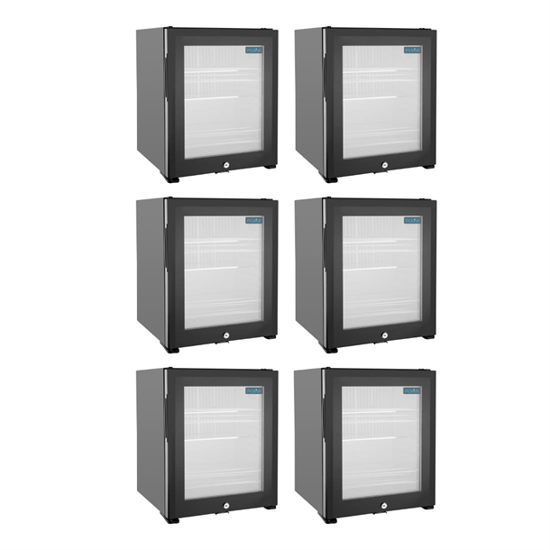 Polar G-Series Hotel Room Display Refrigerator (set of 6)