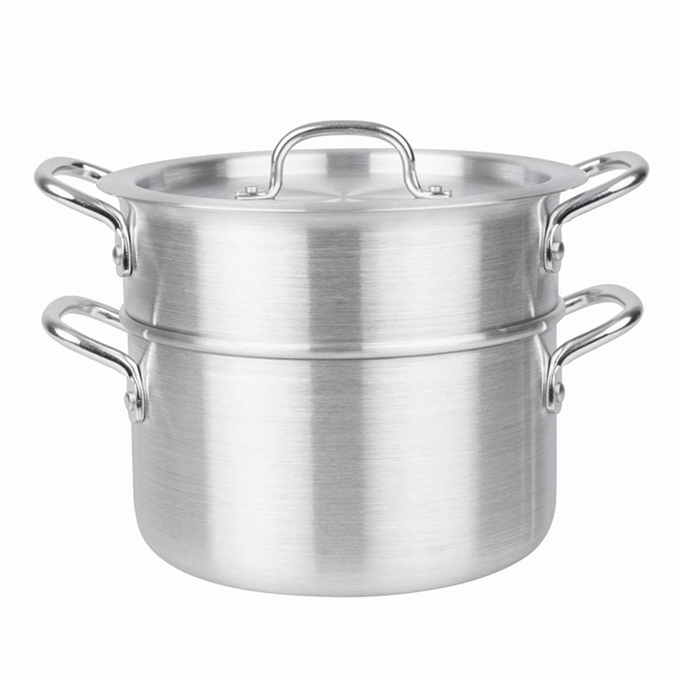 Vogue Double Boiler No Spout - 4Ltr 135fl oz (incl Lid)