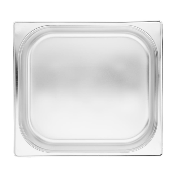 Vogue Stainless Steel 2/3 Gastronorm Tray 65mm K811 Buy Online at