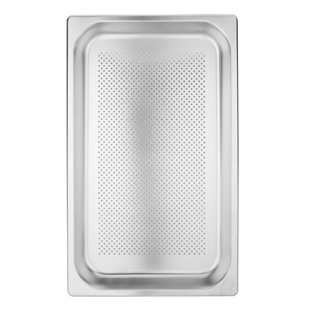 Vassoio Gastronorm In Acciaio Inossidabile Vogue K842 - GN 1/1, Profondità 150 Mm, Capacità 20 Litri