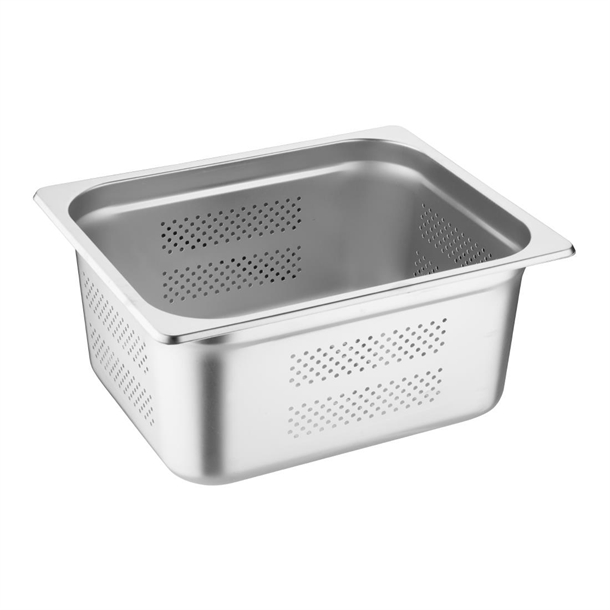 Vogue Perforated St/St - GN 1/2 150mm
