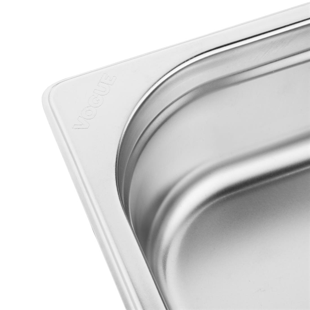 Vogue Stainless Steel 1/6 Gastronorm Tray 65mm K985 Buy Online at