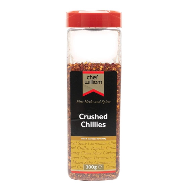 Chef William Crushed Chillies - 300g