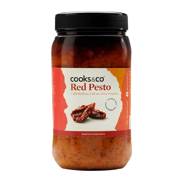 Cooks & Co Red Pesto - 1.2kg (SINGLE)
