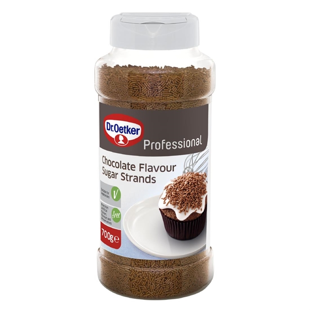 Dr Oetker Chocolate Strands - 700g (SINGLE)