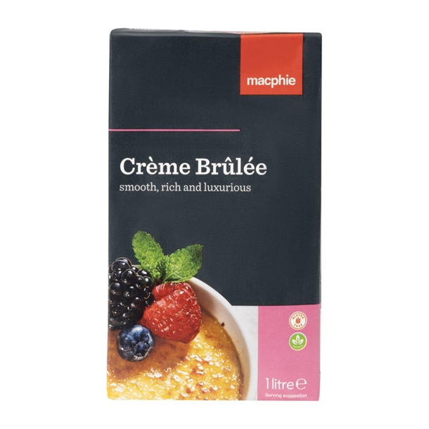 Macphie Crème Brulee - 1Ltr (SINGLE)
