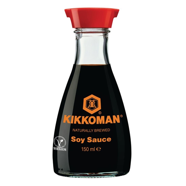 Kikkoman Soy Sauce - 150ml (Pack 6) (CASE)