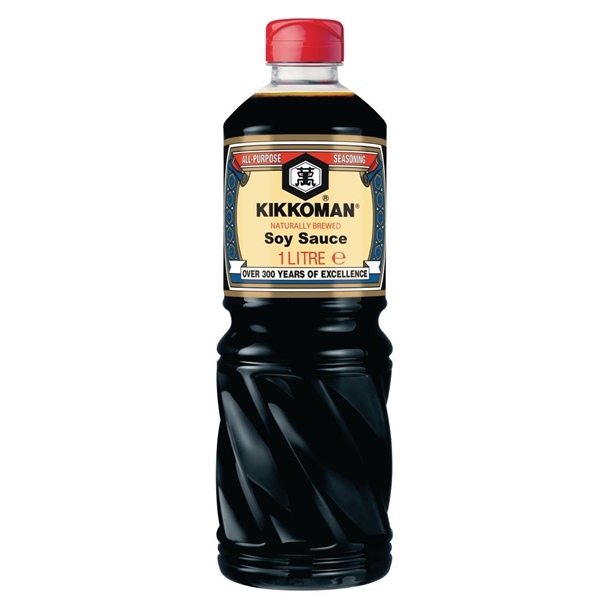 Kikkoman Soy Sauce - 1Ltr (SINGLE)