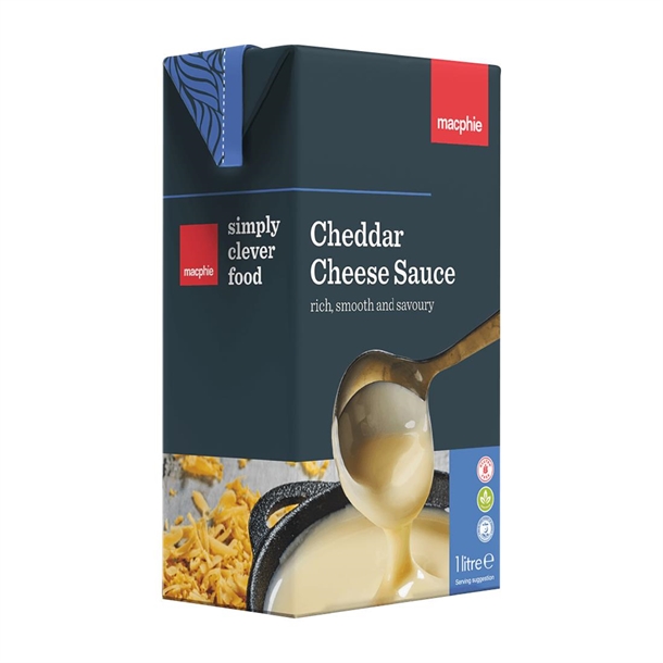 Macphie Cheddar Cheese Sauce - 1Ltr (SINGLE)