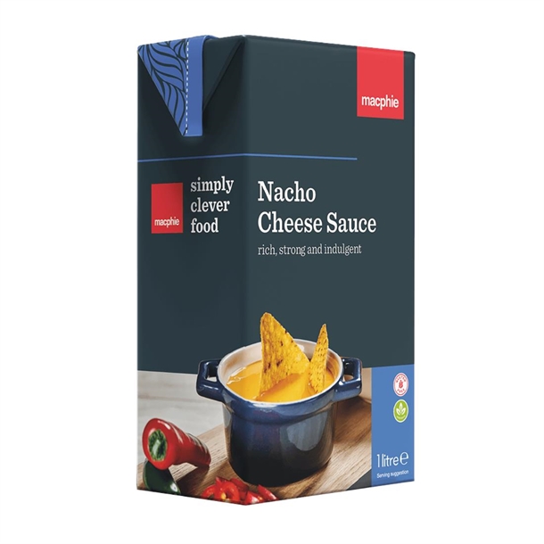 Macphie Nacho Cheese Sauce - 1Ltr (SINGLE)
