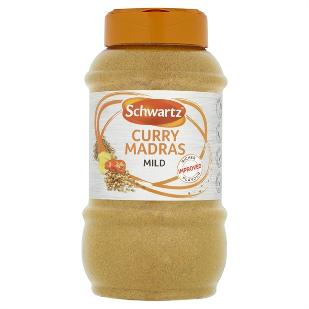 Schwartz Mild Madras Curry Powder - 400g (SINGLE)