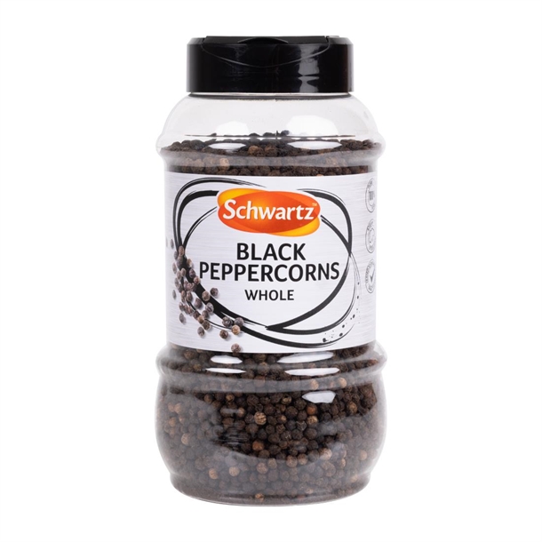 Schwartz Whole Black Peppercorns - 460g (SINGLE)