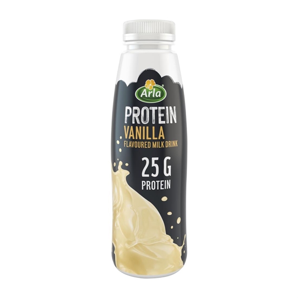 Arla Protein Vanilla Milk Drink - 482ml (Pack 8)