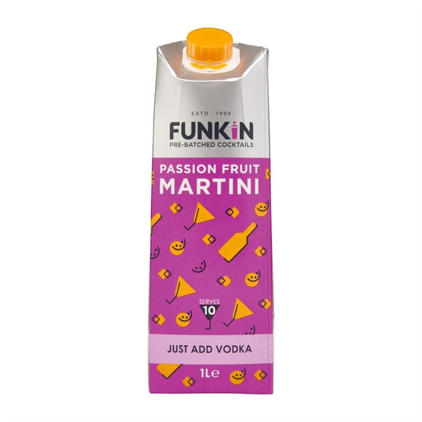 Funkin Passion Fruit Martini Mixer - 1Ltr