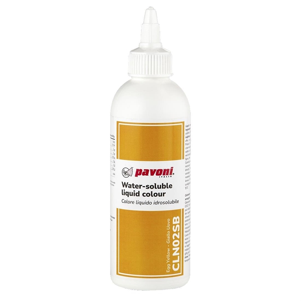 Pavoni Liquid Colours Egg Yellow - 190ml