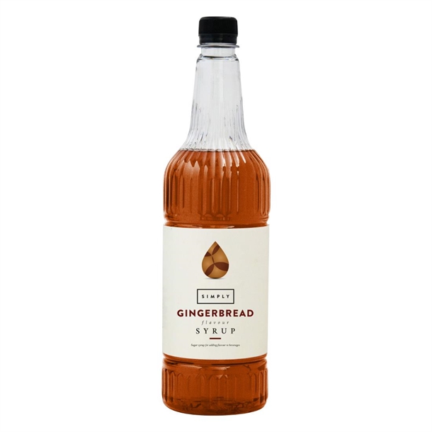 Simply Gingerbread Syrup - 1Ltr