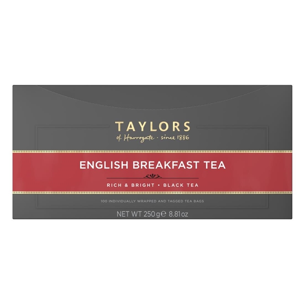 Taylors English Breakfast Tea Bags (Pack 100)