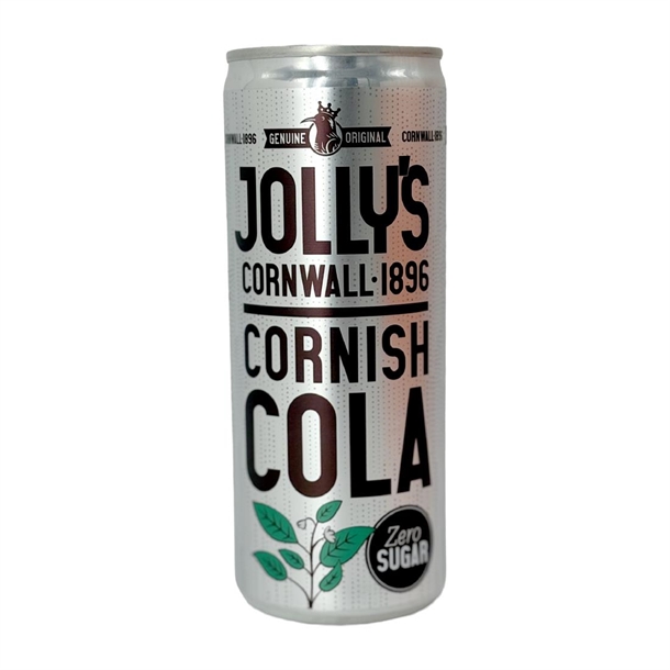 Jolly's Cornish Cola Zero - 250ml (Pack 24)