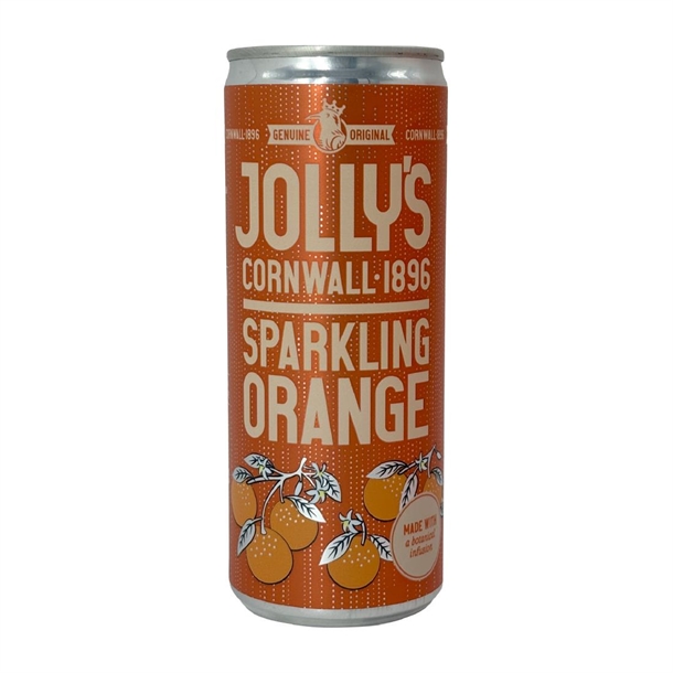 Jolly's Sparkling Orange with Botanicals - 250ml (Pack 24)