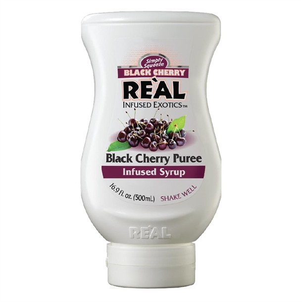 Re'al Black Cherry Puree Infused Syrup - 500ml