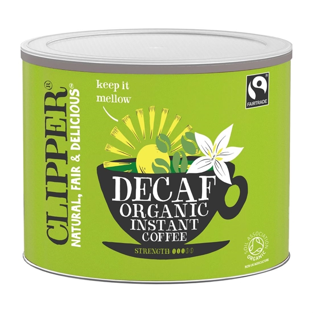 Clipper Fairtrade Organic Decaf Coffee - 500g