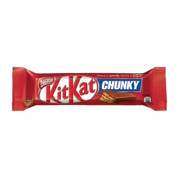 Nestle Kit Kat Chunky Milk Chocolate - 40g (Pack 24)