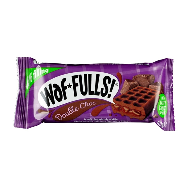 Waffuls! Dark Waffle Cocoa Cream - 50g (Pack 12)
