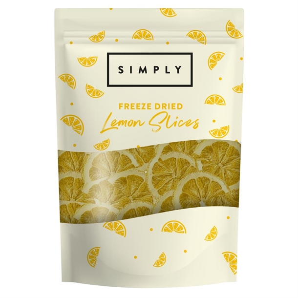Simply Freeze Dried Lemon Slices - 100g