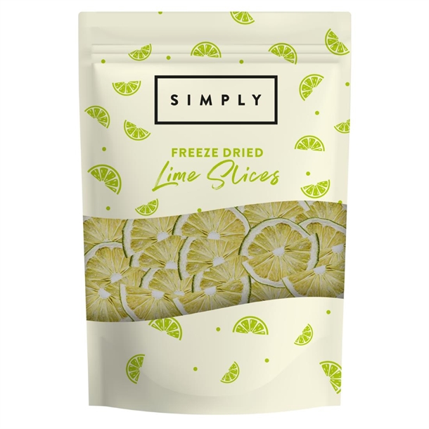 Simply Freeze Dried Lime Slices - 100g